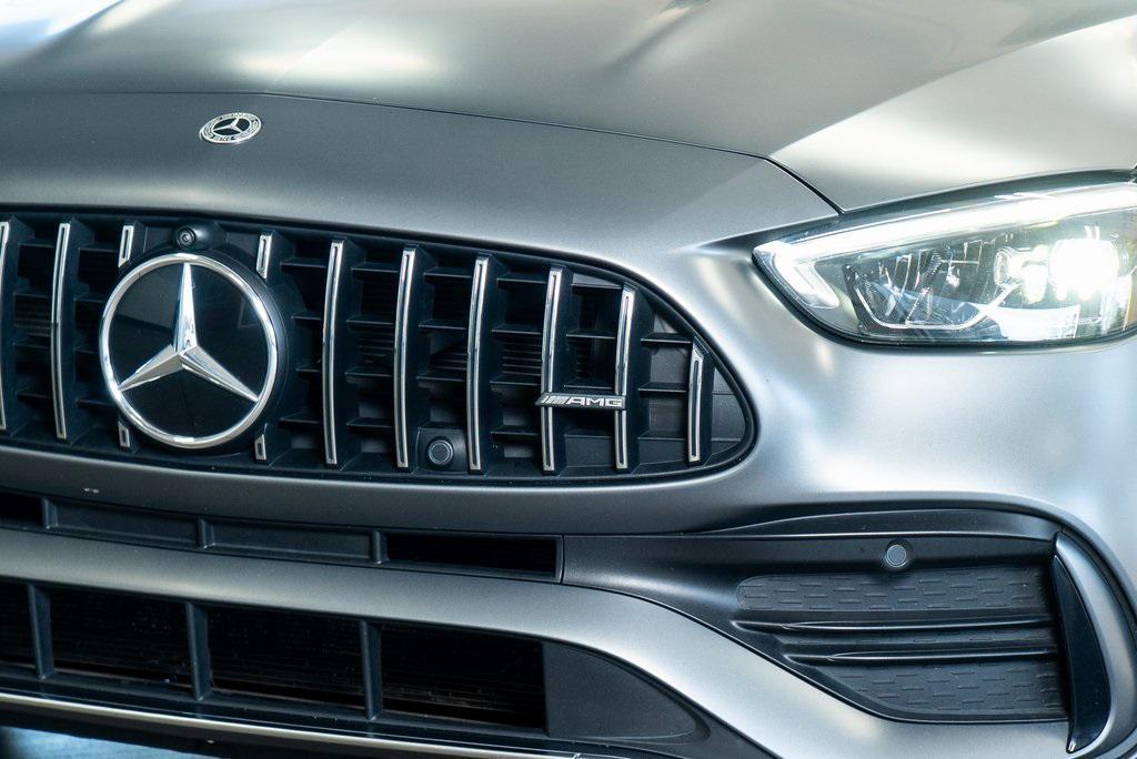 used 2023 Mercedes-Benz AMG C 43 car, priced at $43,999