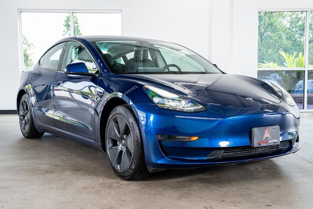 used 2021 Tesla Model 3 car, priced at $24,999
