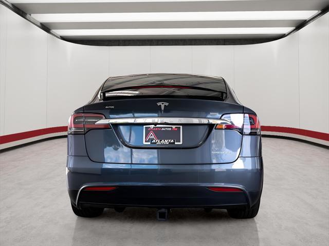 used 2020 Tesla Model X car, priced at $43,999