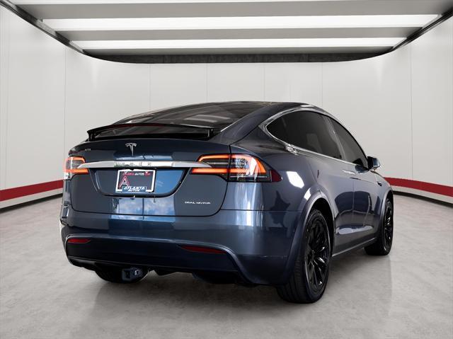 used 2020 Tesla Model X car, priced at $43,999