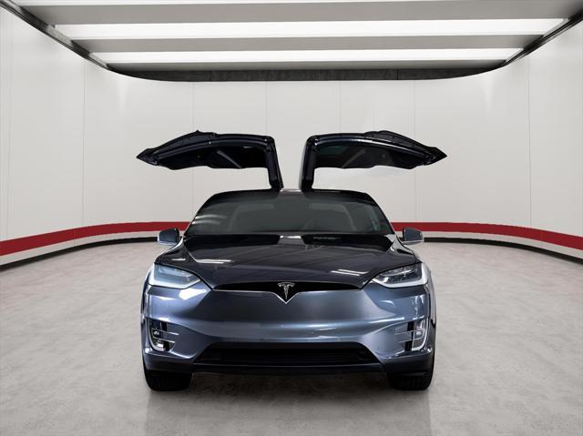 used 2020 Tesla Model X car, priced at $43,999