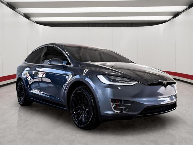 used 2020 Tesla Model X car, priced at $43,999