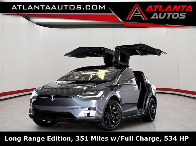 used 2020 Tesla Model X car, priced at $43,999