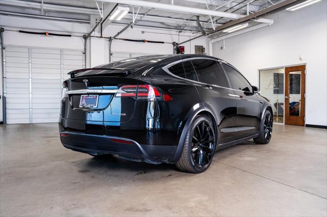 used 2020 Tesla Model X car, priced at $47,999