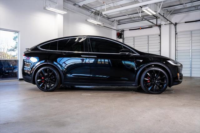 used 2020 Tesla Model X car, priced at $47,999