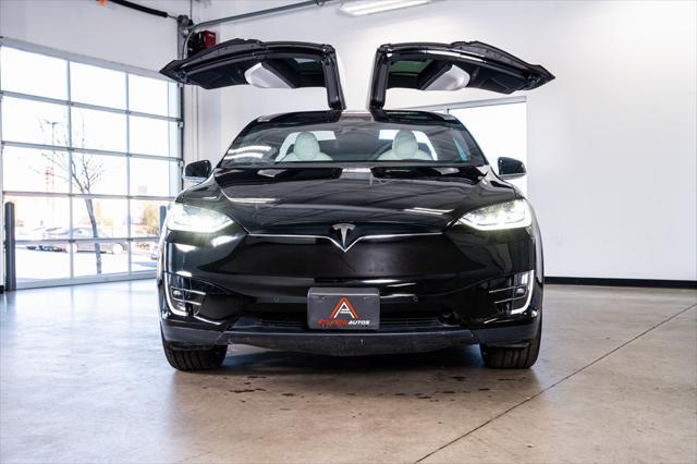 used 2020 Tesla Model X car, priced at $47,999