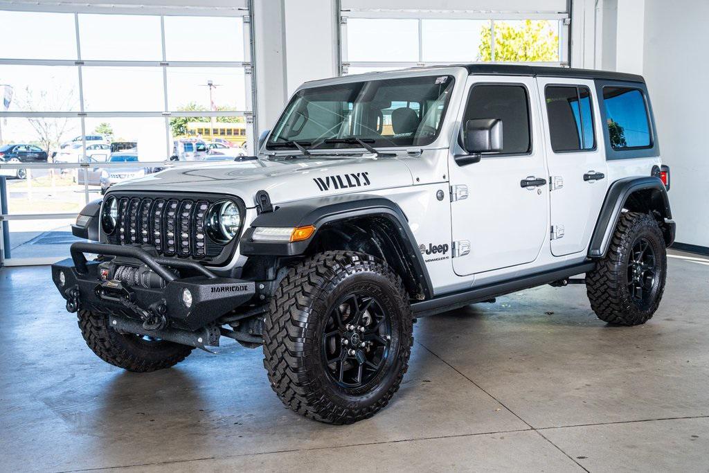 used 2024 Jeep Wrangler car, priced at $41,999