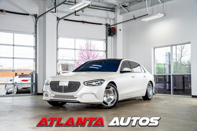 used 2021 Mercedes-Benz S-Class car, priced at $129,999