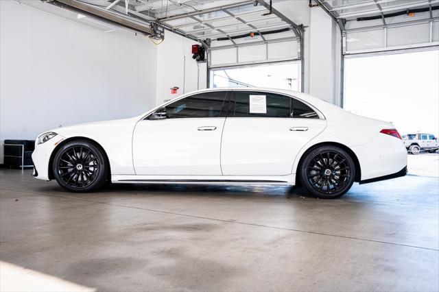 used 2021 Mercedes-Benz S-Class car, priced at $68,995