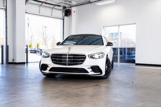 used 2021 Mercedes-Benz S-Class car, priced at $68,995