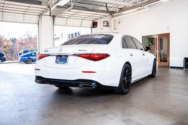 used 2021 Mercedes-Benz S-Class car, priced at $68,995