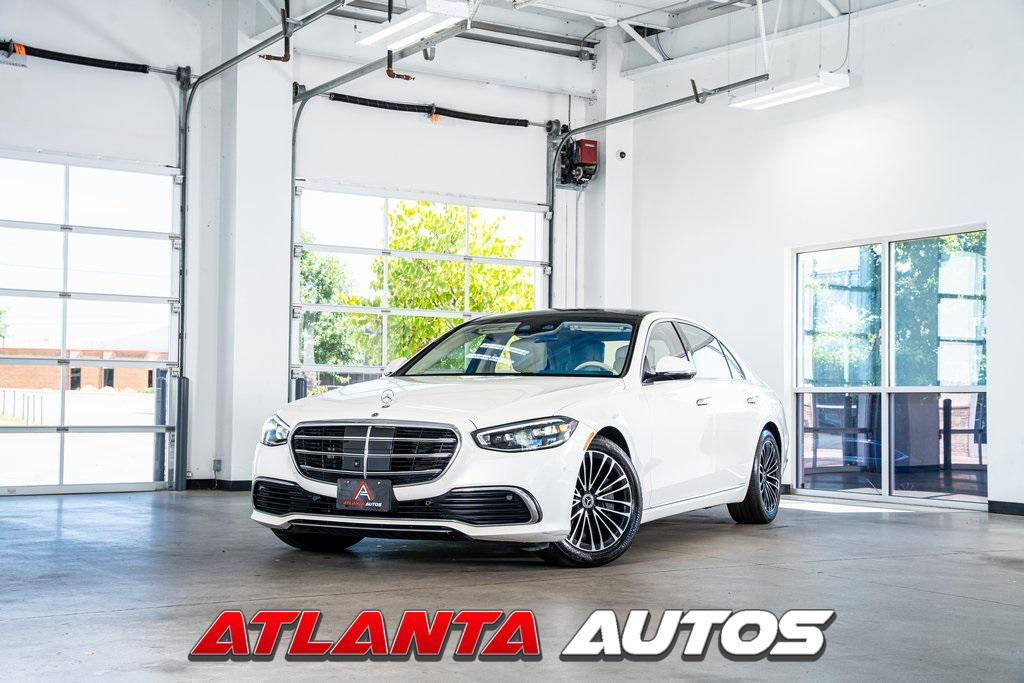 used 2022 Mercedes-Benz S-Class car, priced at $72,999
