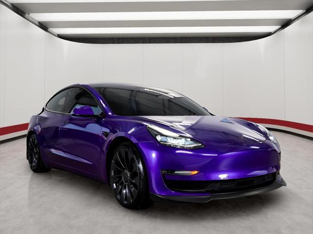 used 2022 Tesla Model 3 car, priced at $31,995