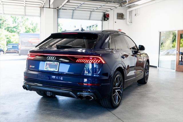 used 2021 Audi Q8 car, priced at $63,999