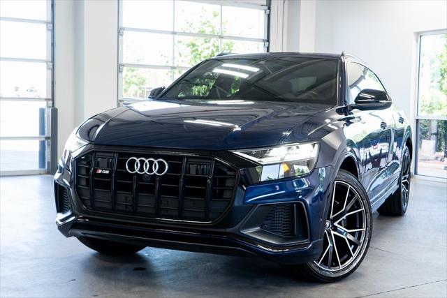 used 2021 Audi Q8 car, priced at $63,999