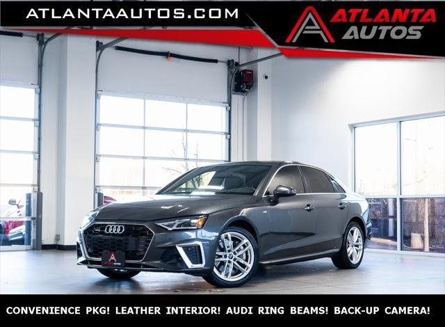 used 2020 Audi A4 car, priced at $25,999