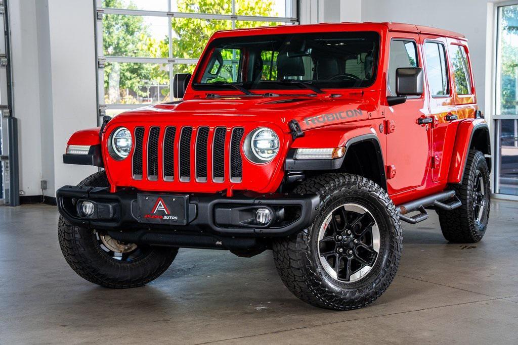 used 2020 Jeep Wrangler Unlimited car, priced at $33,999