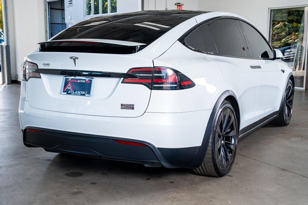 used 2022 Tesla Model X car, priced at $58,999