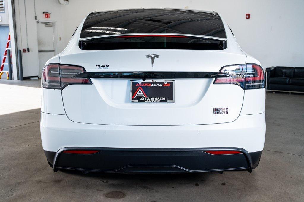 used 2022 Tesla Model X car, priced at $58,999