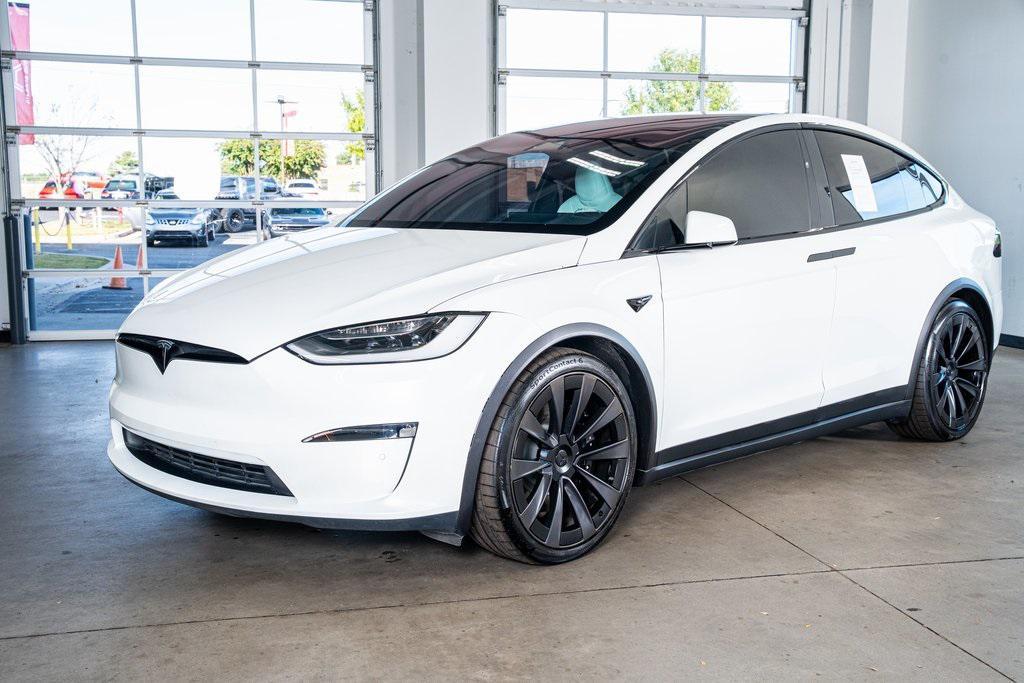 used 2022 Tesla Model X car, priced at $58,999