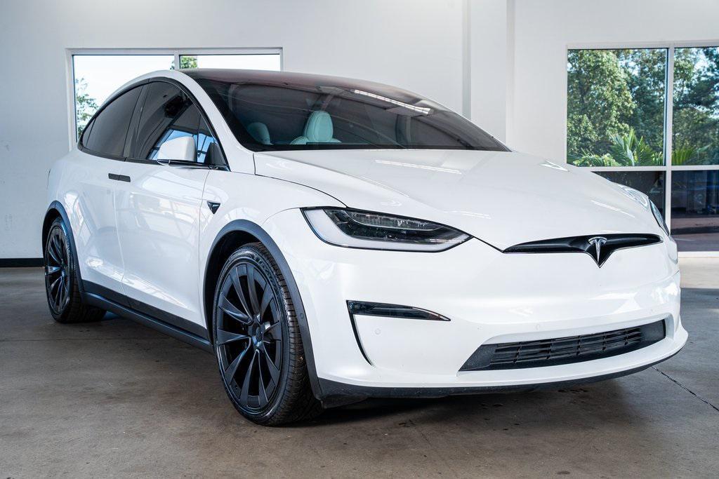 used 2022 Tesla Model X car, priced at $58,999