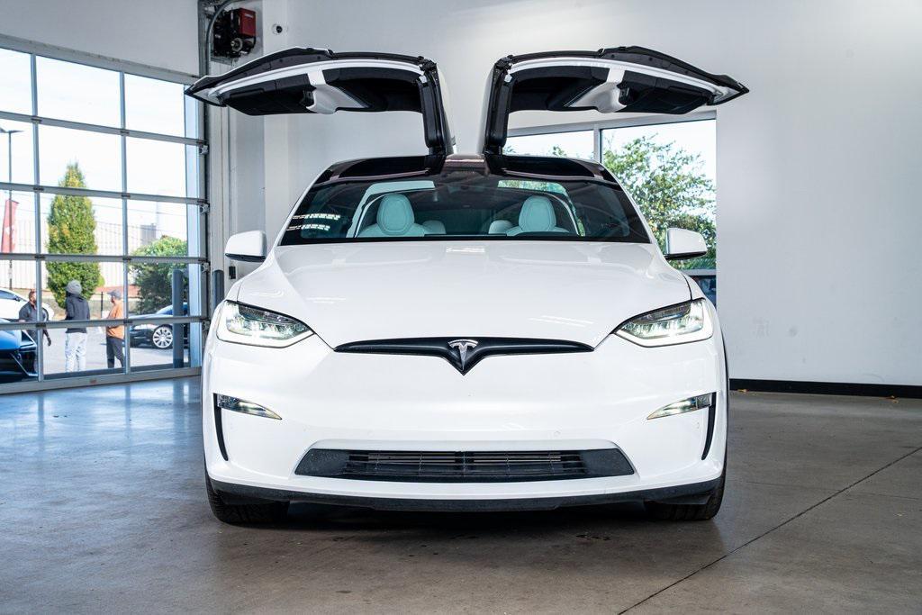 used 2022 Tesla Model X car, priced at $58,999