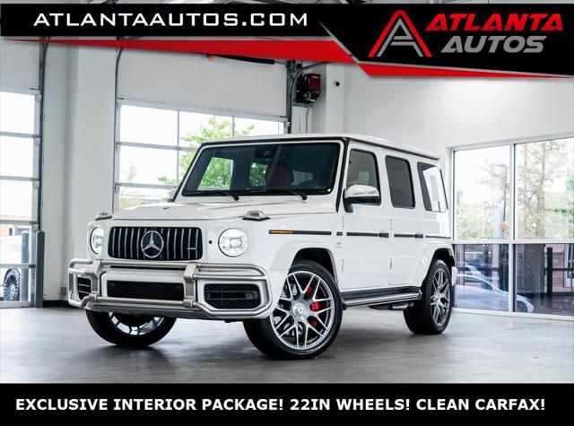 used 2019 Mercedes-Benz AMG G 63 car, priced at $153,999