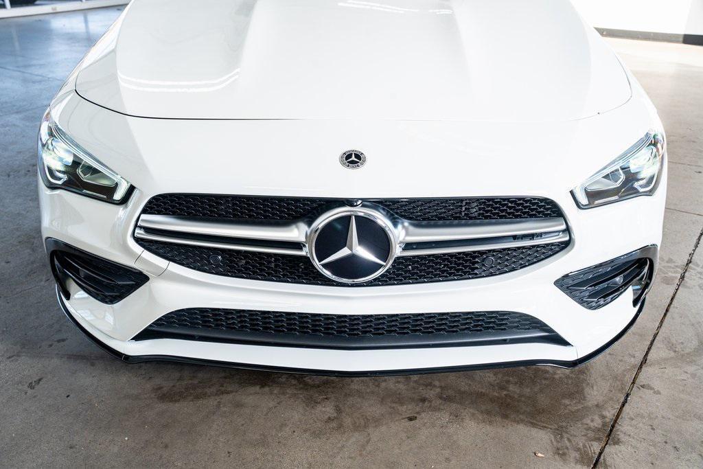 used 2021 Mercedes-Benz AMG CLA 35 car, priced at $31,999
