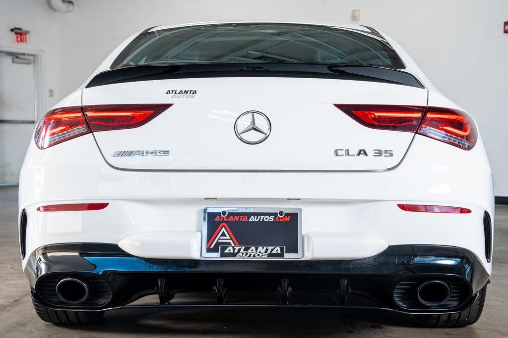 used 2021 Mercedes-Benz AMG CLA 35 car, priced at $31,999