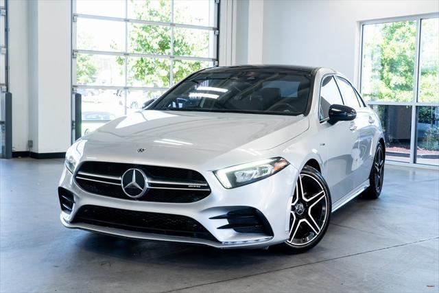 used 2020 Mercedes-Benz AMG A 35 car, priced at $34,999