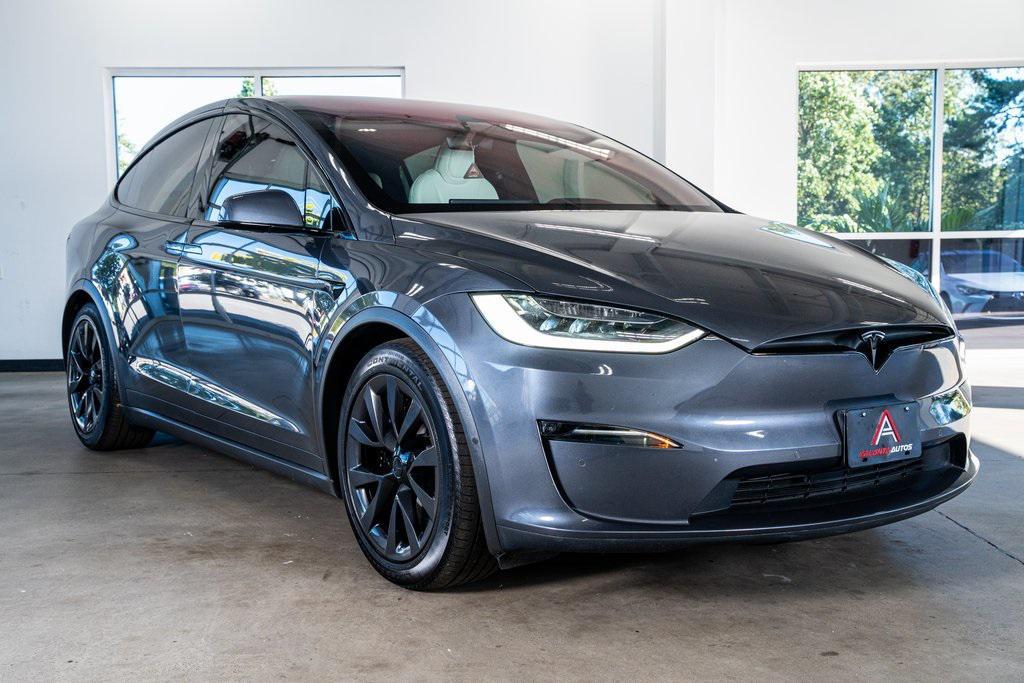 used 2022 Tesla Model X car, priced at $49,999