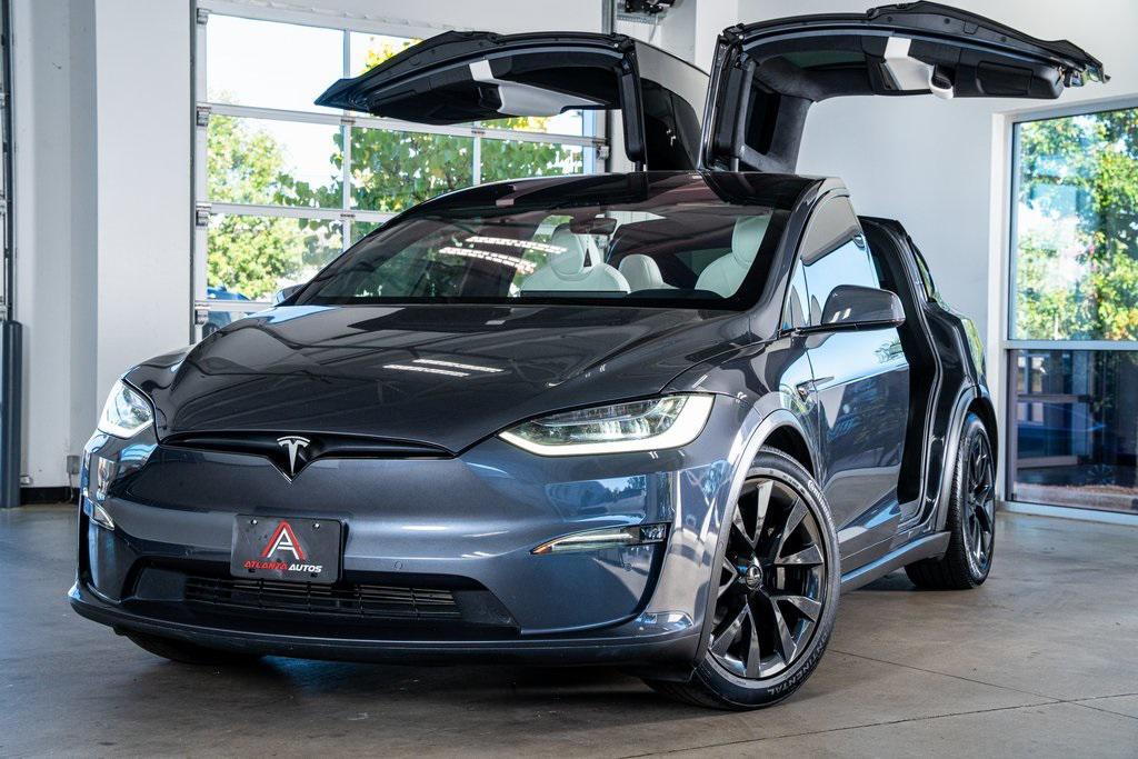 used 2022 Tesla Model X car, priced at $49,999