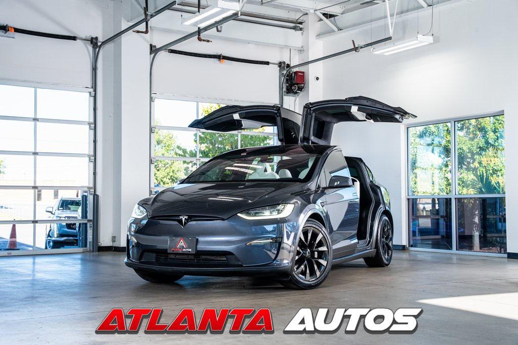 used 2022 Tesla Model X car, priced at $50,999