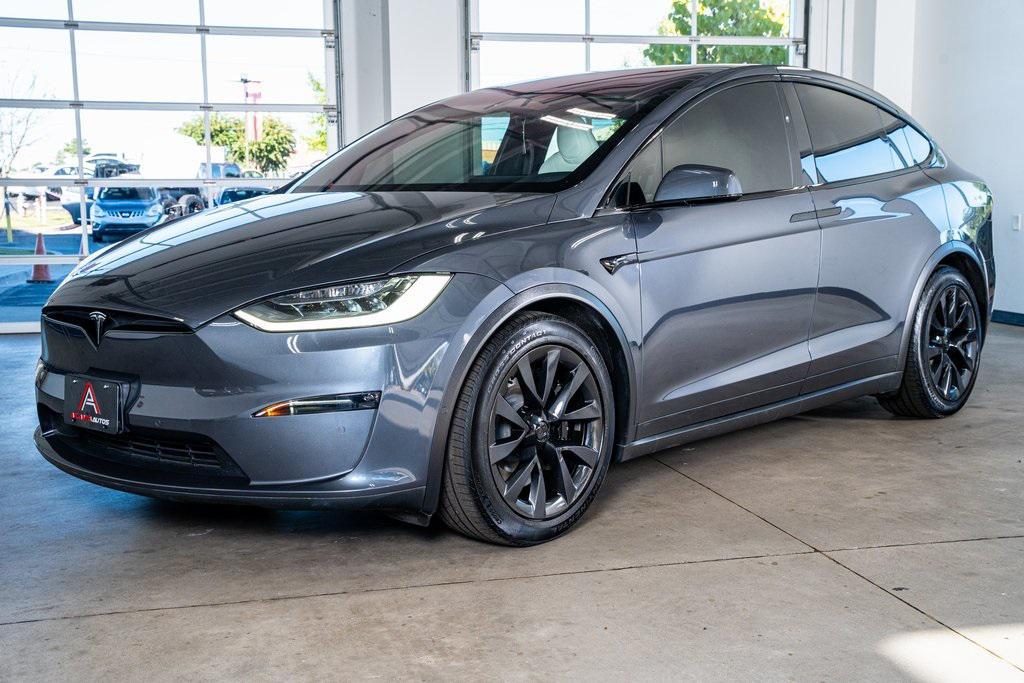 used 2022 Tesla Model X car, priced at $49,999