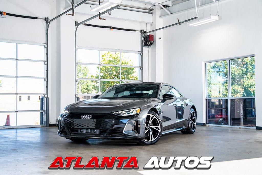 used 2022 Audi e-tron GT car, priced at $46,999