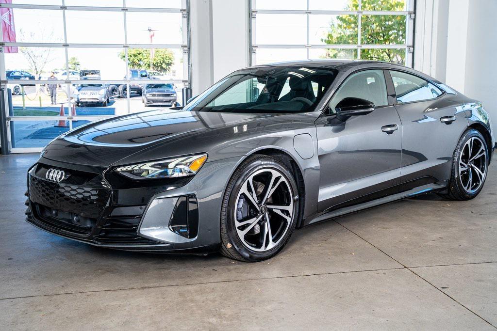 used 2022 Audi e-tron GT car, priced at $46,999
