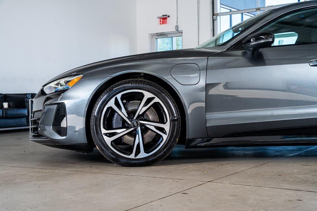 used 2022 Audi e-tron GT car, priced at $46,999