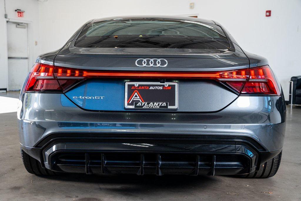 used 2022 Audi e-tron GT car, priced at $46,999