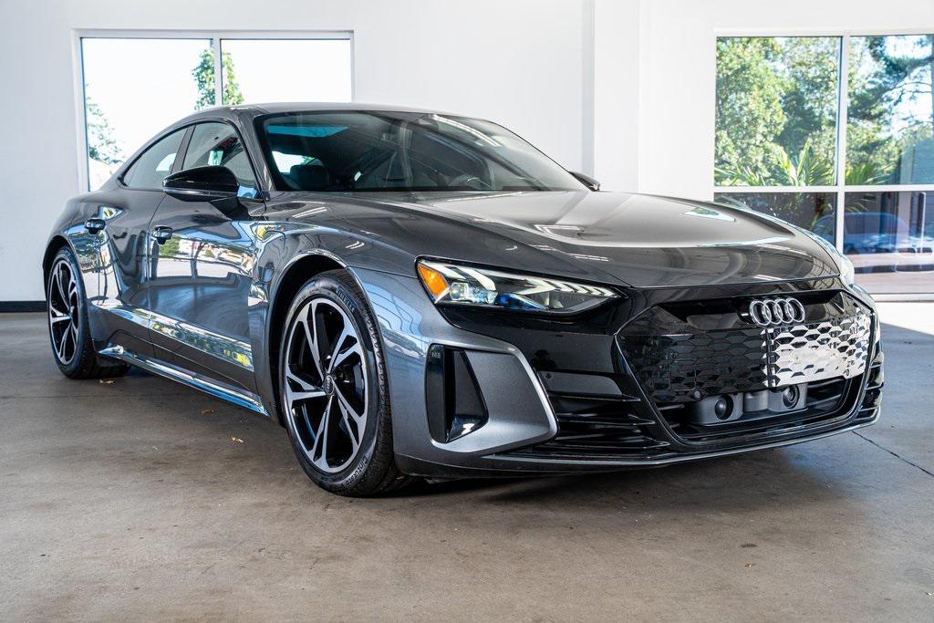 used 2022 Audi e-tron GT car, priced at $46,999