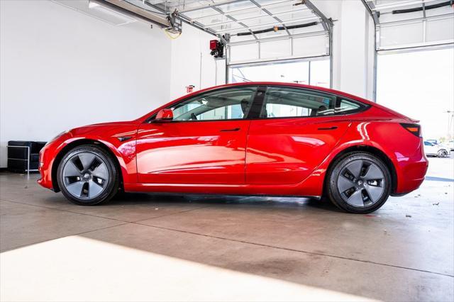 used 2023 Tesla Model 3 car, priced at $26,999