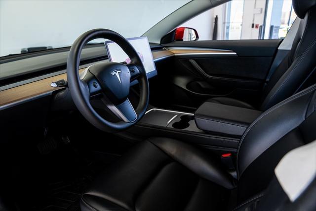 used 2023 Tesla Model 3 car, priced at $26,999