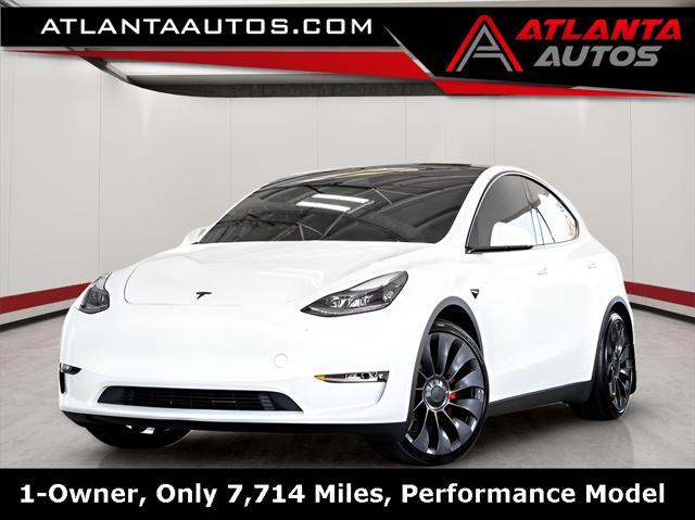 used 2024 Tesla Model Y car, priced at $44,999