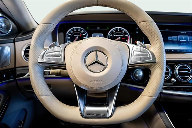 used 2016 Mercedes-Benz AMG S car, priced at $57,999