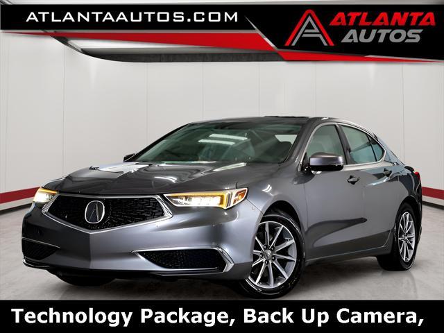 used 2018 Acura TLX car, priced at $17,389