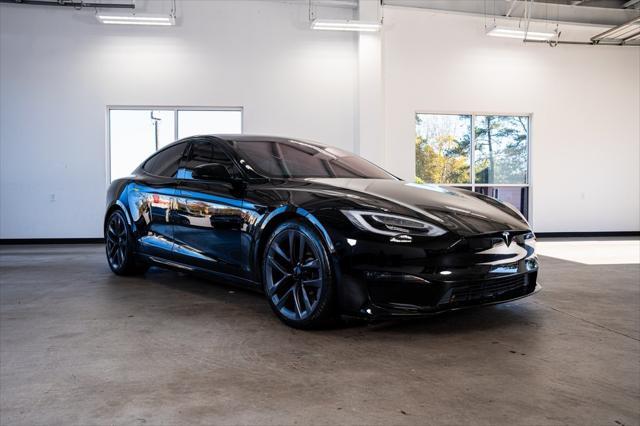 used 2021 Tesla Model S car, priced at $41,995