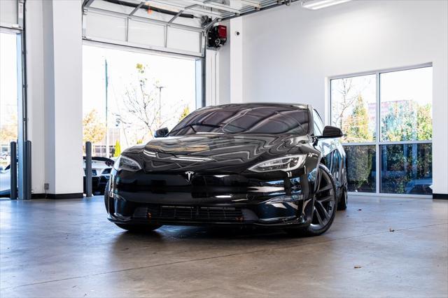 used 2021 Tesla Model S car, priced at $41,995