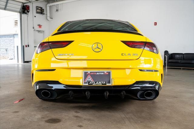used 2020 Mercedes-Benz AMG CLA 35 car, priced at $31,999