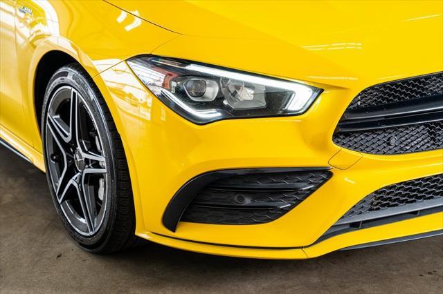 used 2020 Mercedes-Benz AMG CLA 35 car, priced at $31,999