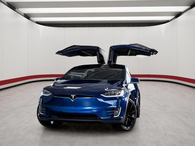 used 2020 Tesla Model X car, priced at $43,999