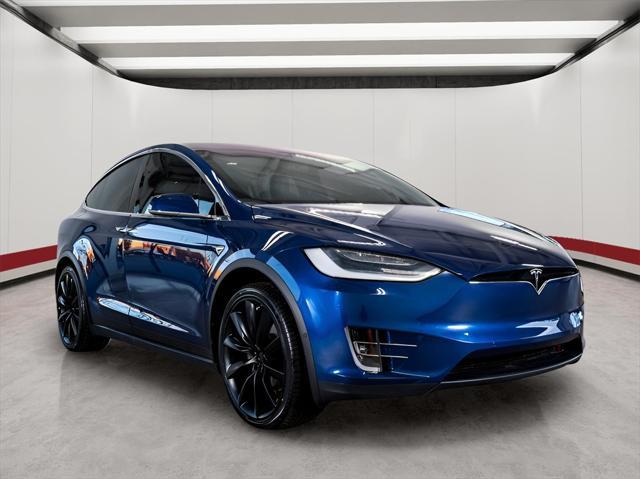 used 2020 Tesla Model X car, priced at $43,999